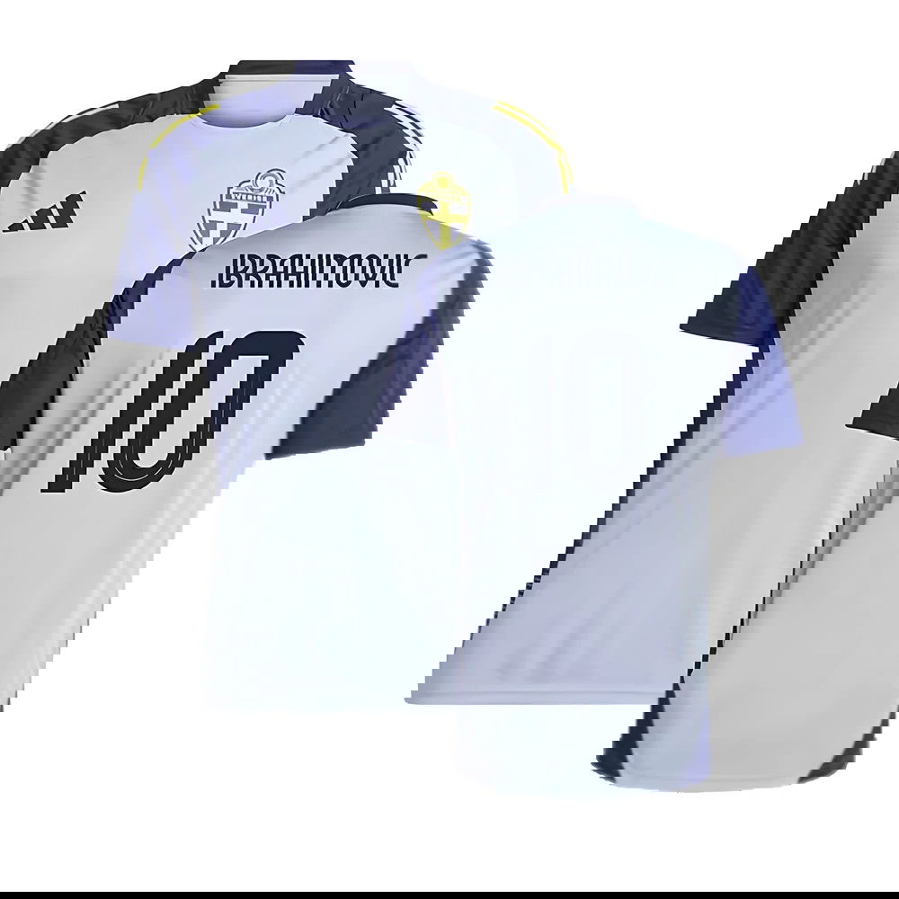 2024-2025 Sweden Training Jersey (Blue) (IBRAHIMOVIC 10)
