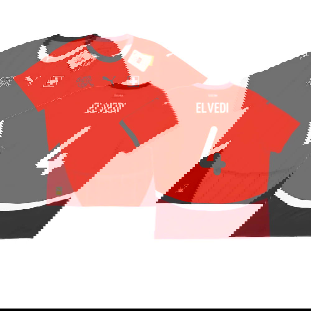 2024-2025 Switzerland Home Shirt (Elvedi 4)