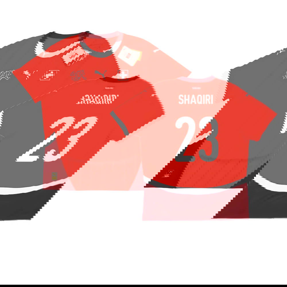 2024-2025 Switzerland Home Shirt (Shaqiri 23)