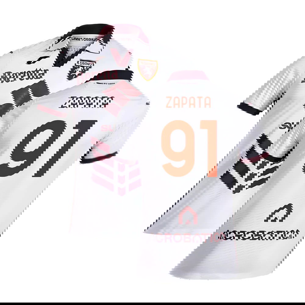 2024-2025 Torino Away Shirt (Zapata 91)