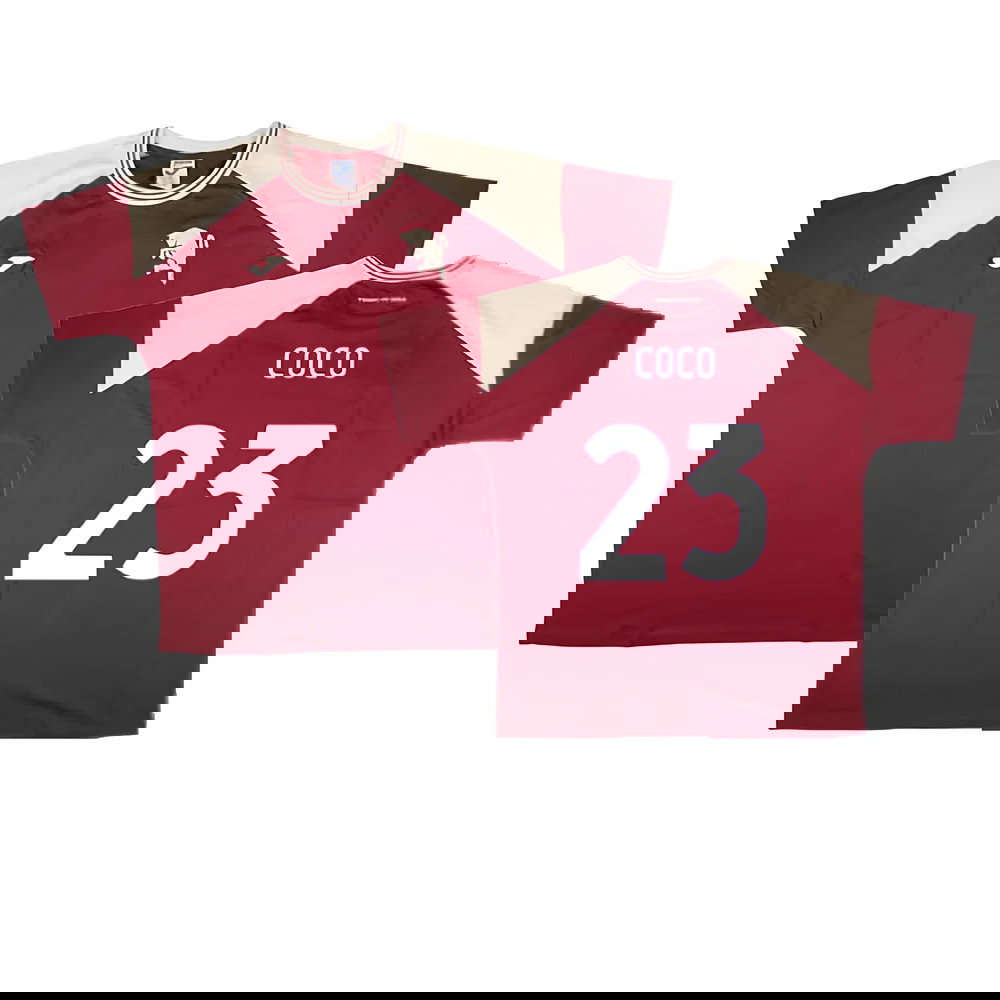 2024-2025 Torino Free Time T-Shirt (Burgundy) (Coco 23)