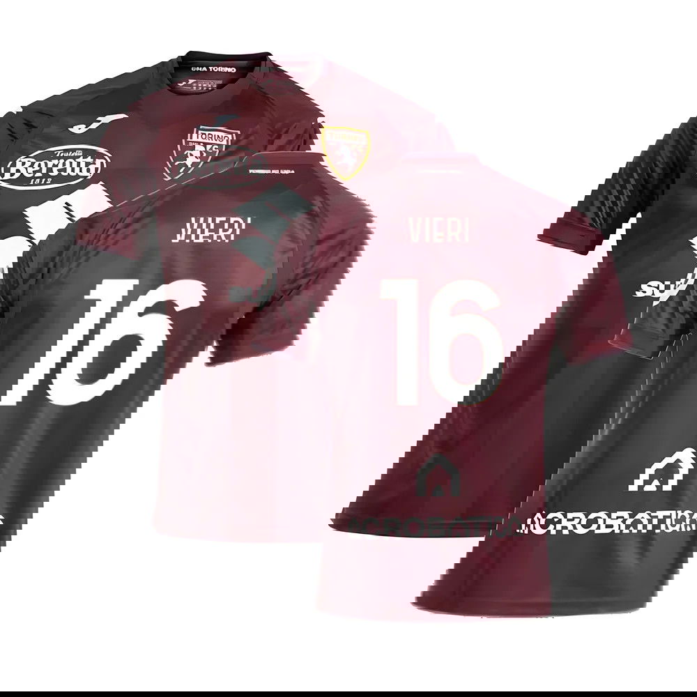 2024-2025 Torino Home Shirt (Vieri 16)