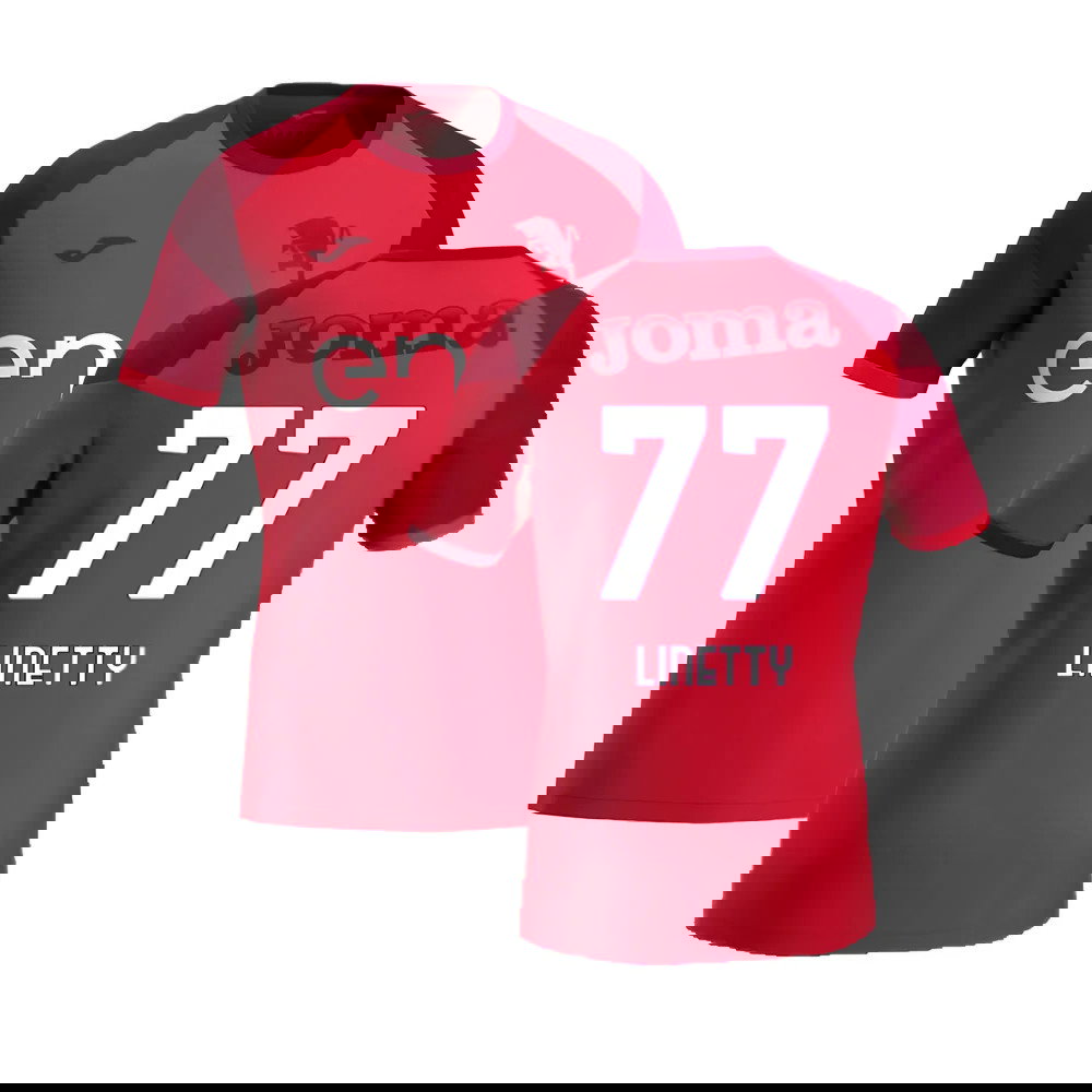 2024-2025 Torino Training Shirt (Red) (Linetty 77)