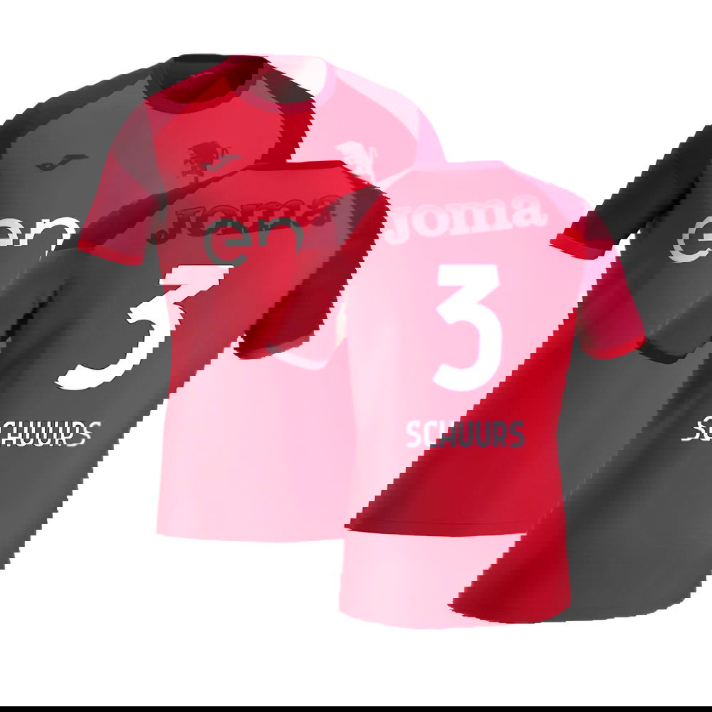 2024-2025 Torino Training Shirt (Red) (Schuurs 3)