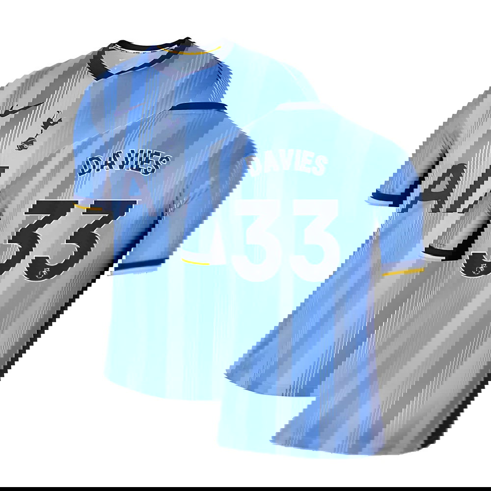 2024-2025 Tottenham Hotspur Away Shirt (Kids) (Davies 33)