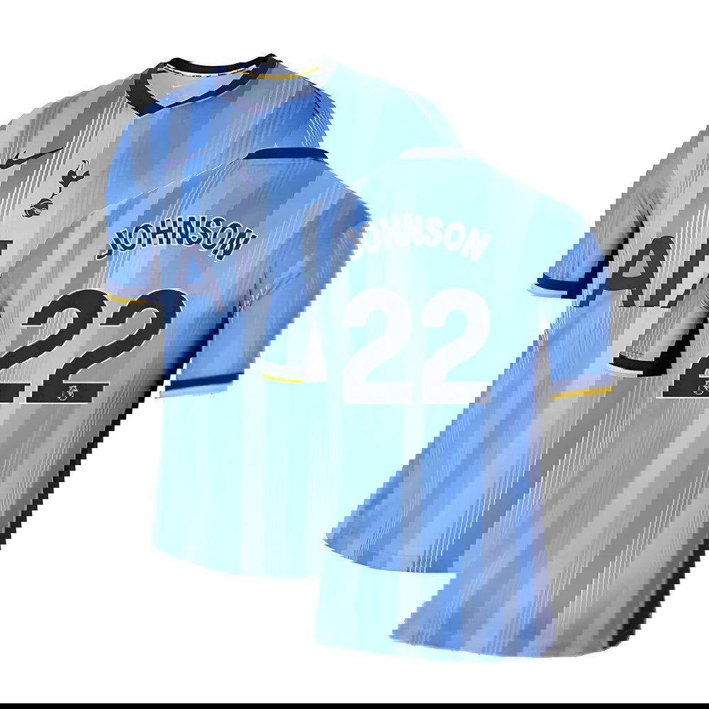 2024-2025 Tottenham Hotspur Away Shirt (Kids) (Johnson 22)