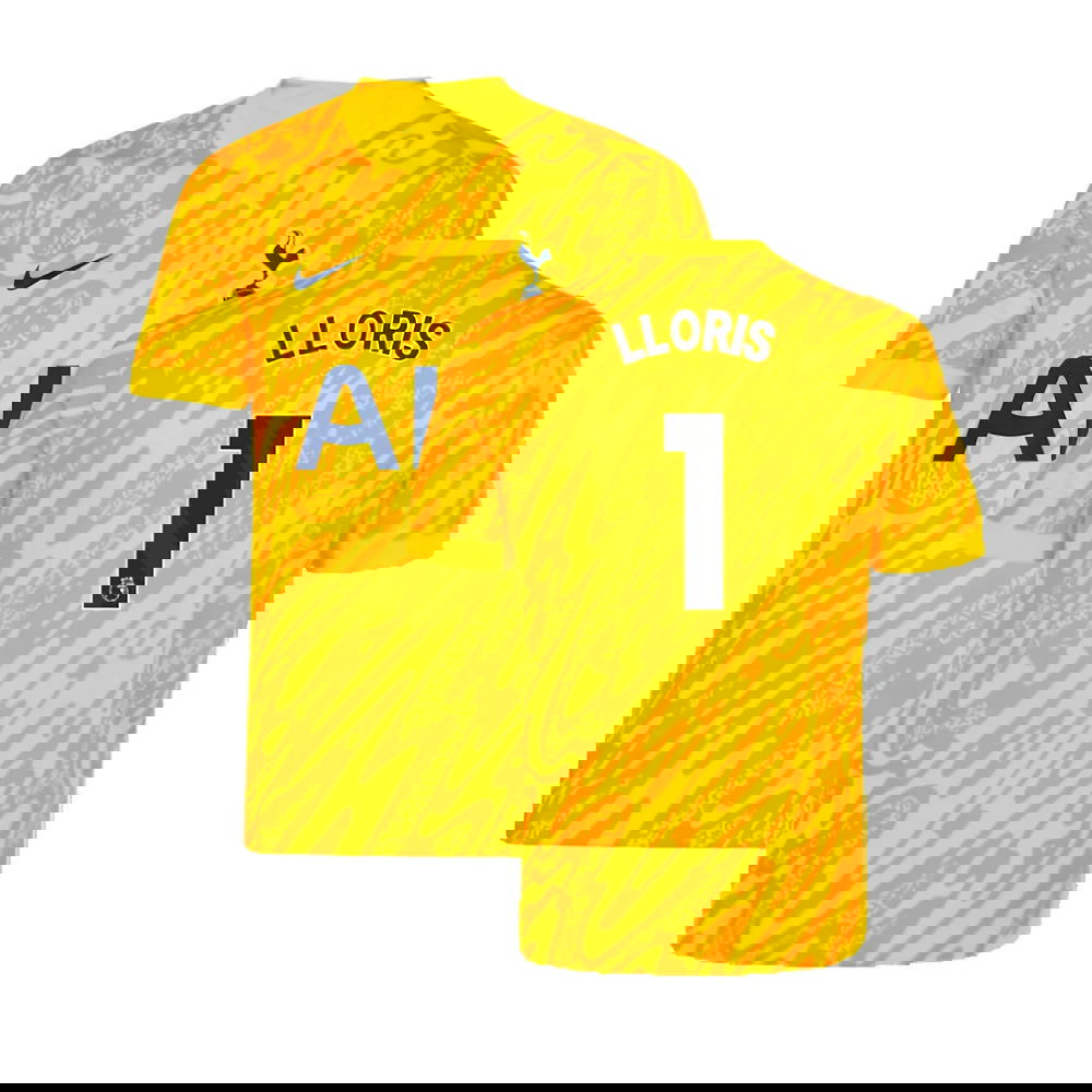 2024-2025 Tottenham Hotspur Goalkeeper Home Shirt (Yellow) (Lloris 1)