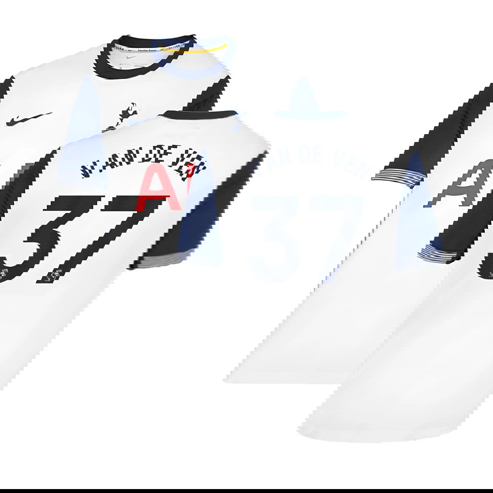 2024-2025 Tottenham Hotspur Home Shirt (Van De Ven 37)