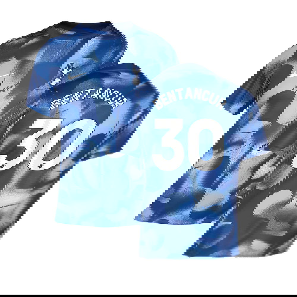 2024-2025 Tottenham Pre-Match Shirt (Binary Blue) (Bentancur 30)