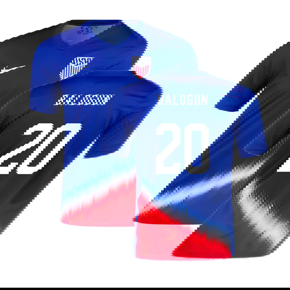 2024-2025 United States USA Away Shirt (BALOGUN 20)