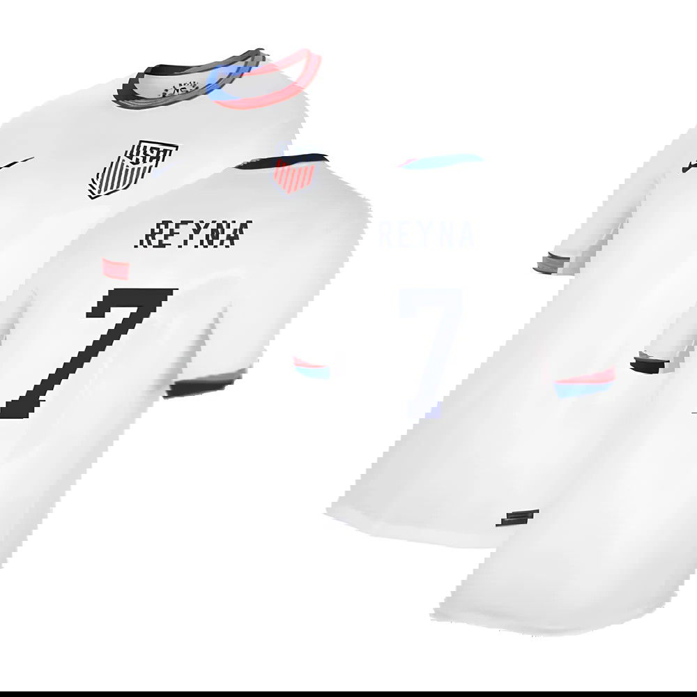 2024-2025 United States USA Home Shirt (REYNA 7)