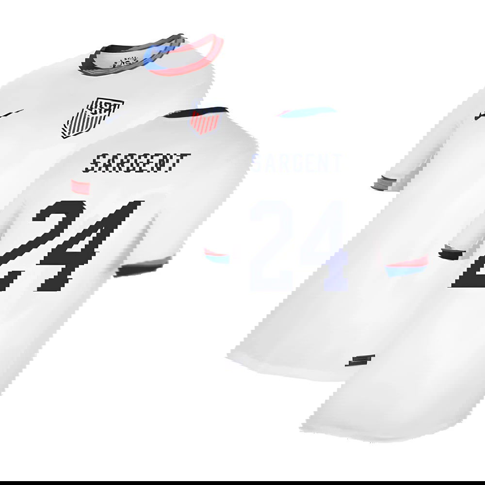 2024-2025 United States USA Home Shirt (SARGENT 24)