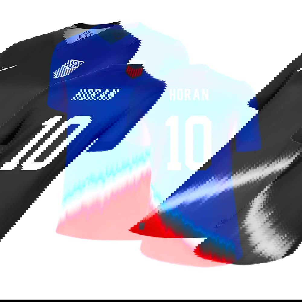 2024-2025 USA United States Away Shirt (Ladies) (Horan 10)