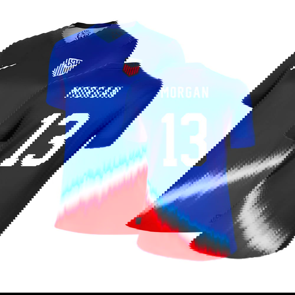 2024-2025 USA United States Away Shirt (Ladies) (Morgan 13)