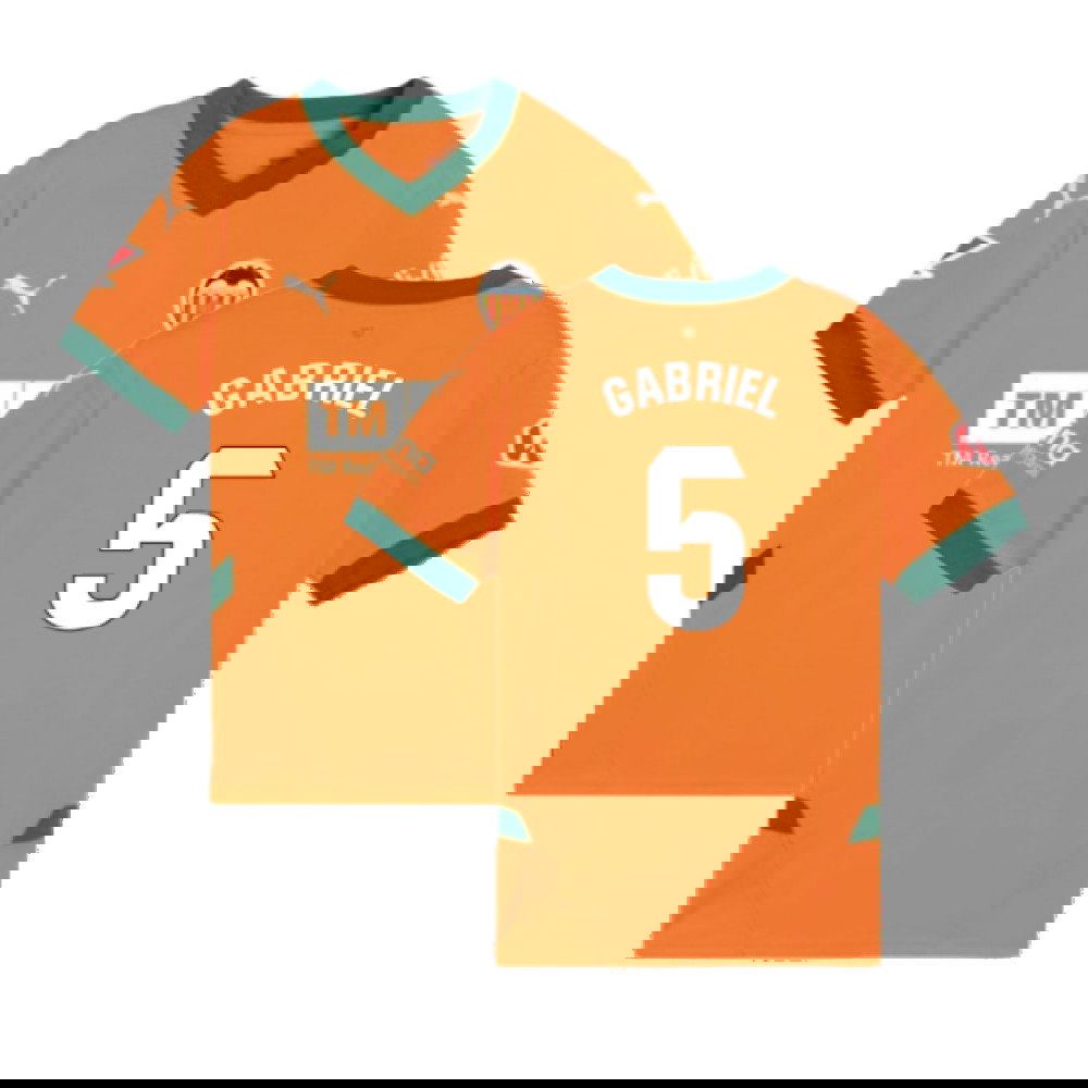 2024-2025 Valencia Third Shirt (Gabriel 5)