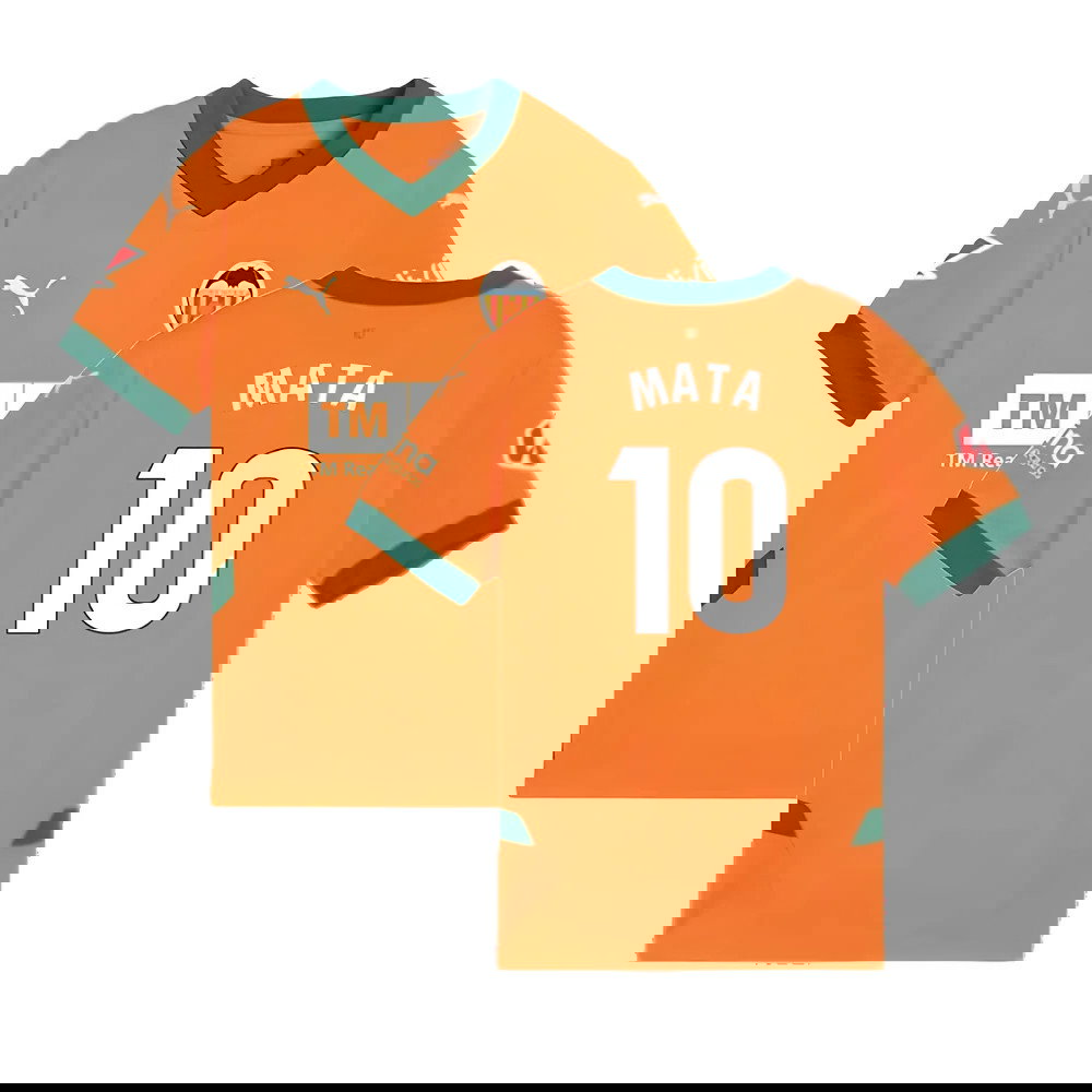 2024-2025 Valencia Third Shirt (Mata 10)