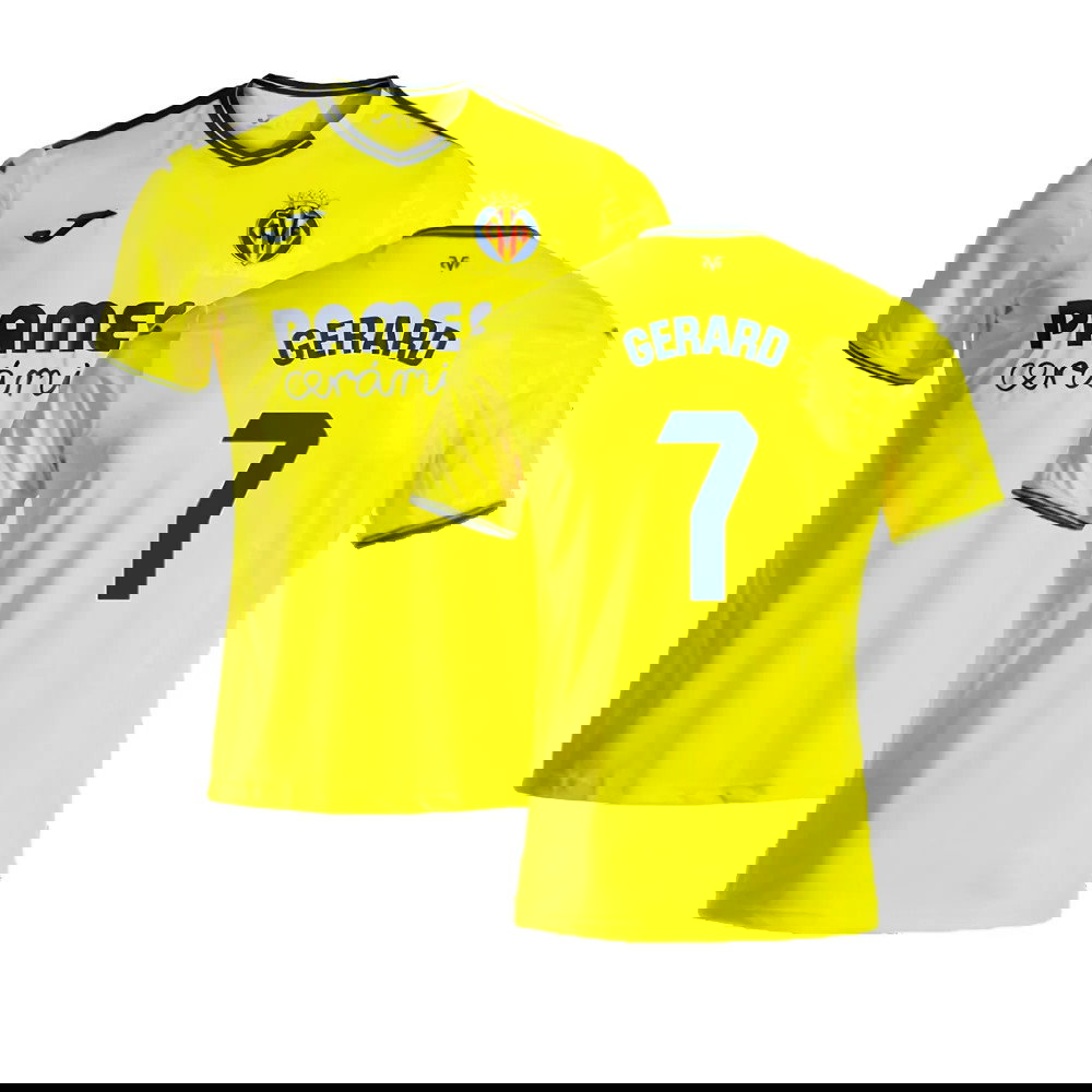 2024-2025 Villarreal Home Shirt (Gerard 7)