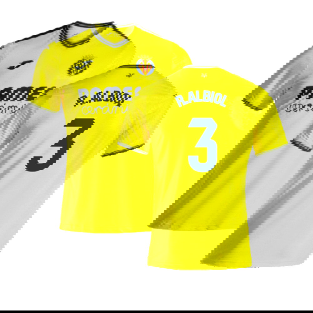 2024-2025 Villarreal Home Shirt (R.Albiol 3)
