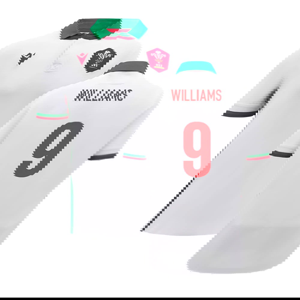 2024-2025 Wales Away Cotton Rugby Shirt (Kids) (Williams 9)