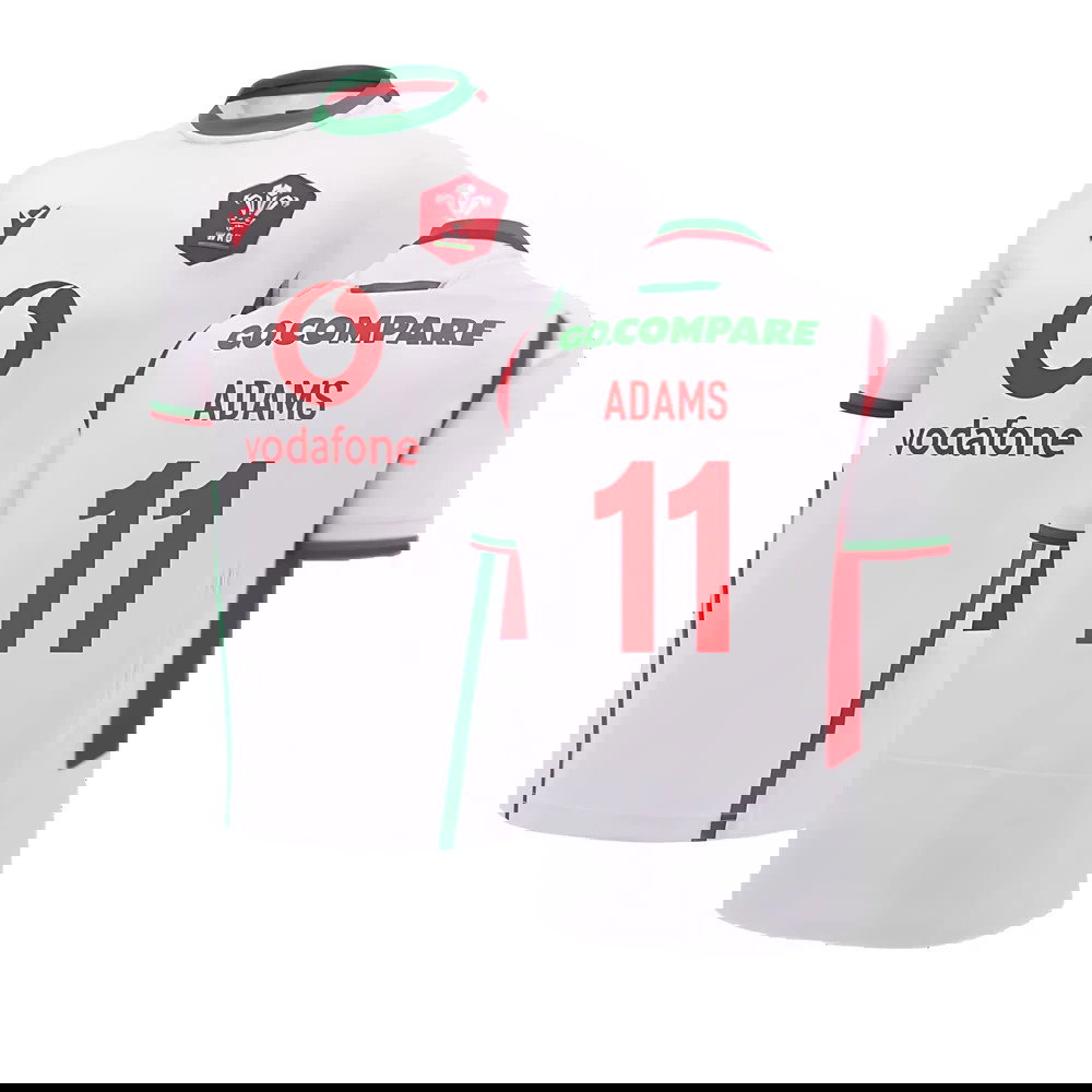 2024-2025 Wales Away Replica Rugby Shirt (Kids) (Adams 11)