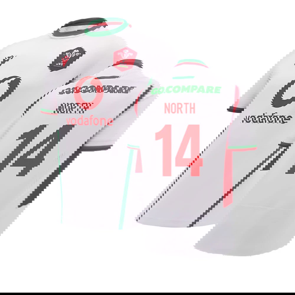 2024-2025 Wales Away Replica Rugby Shirt (Kids) (North 14)