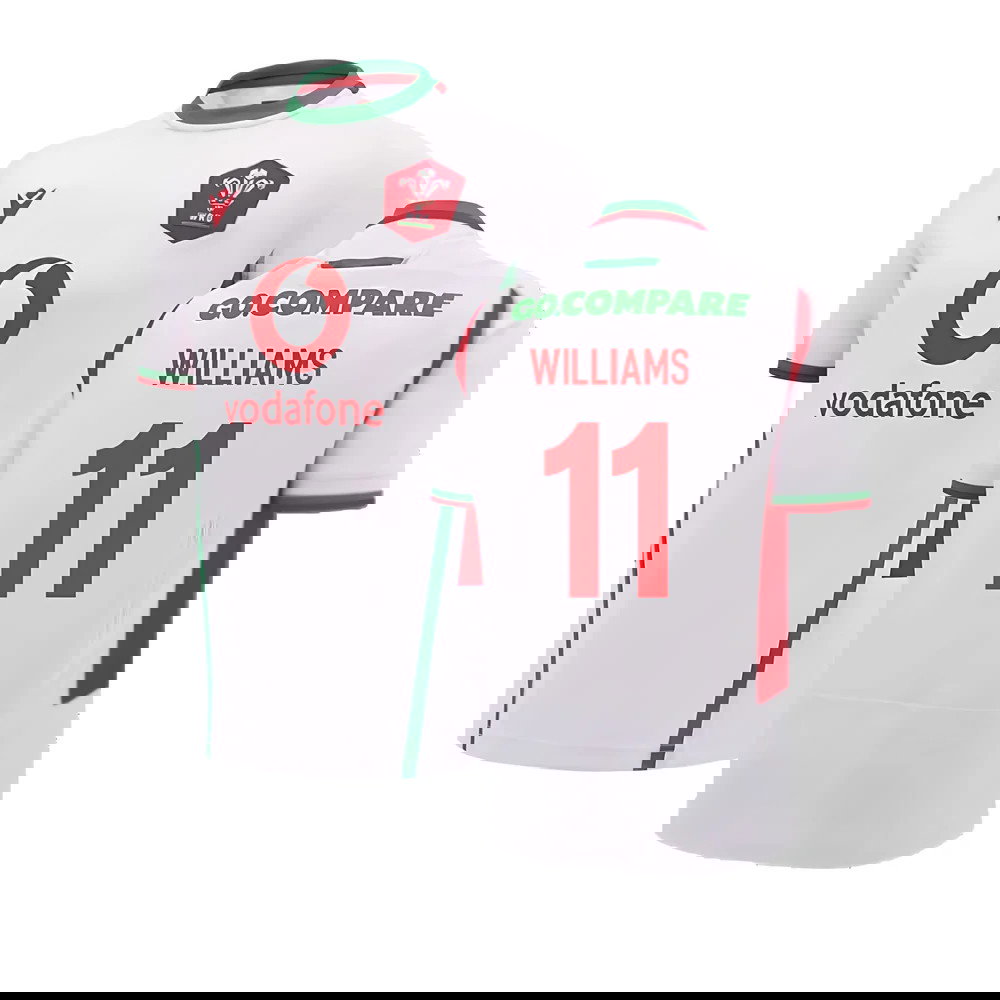 2024-2025 Wales Away Replica Rugby Shirt (Kids) (Williams 11)