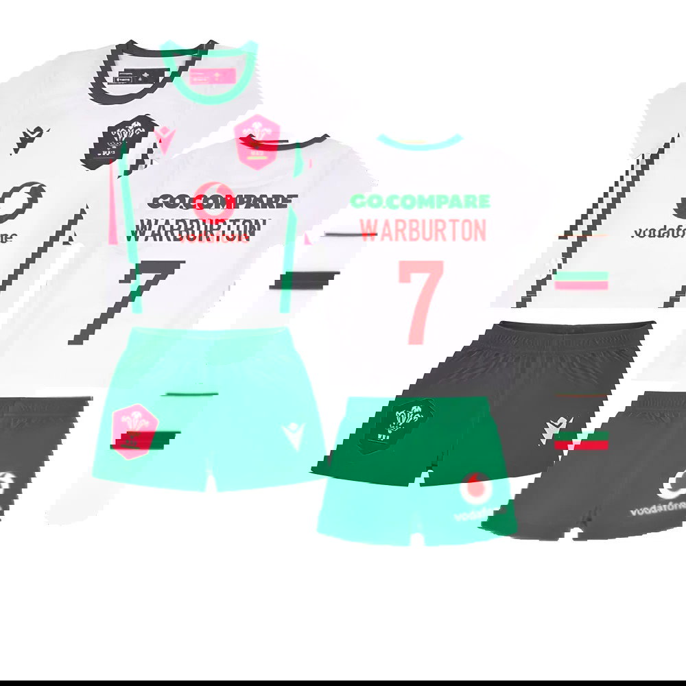 2024-2025 Wales Away Rugby Baby Kit (Warburton 7)