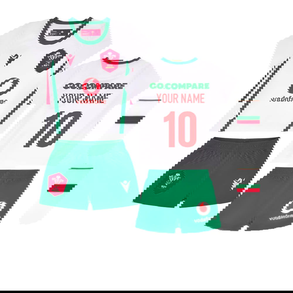 2024-2025 Wales Away Rugby Baby Kit (Your Name)