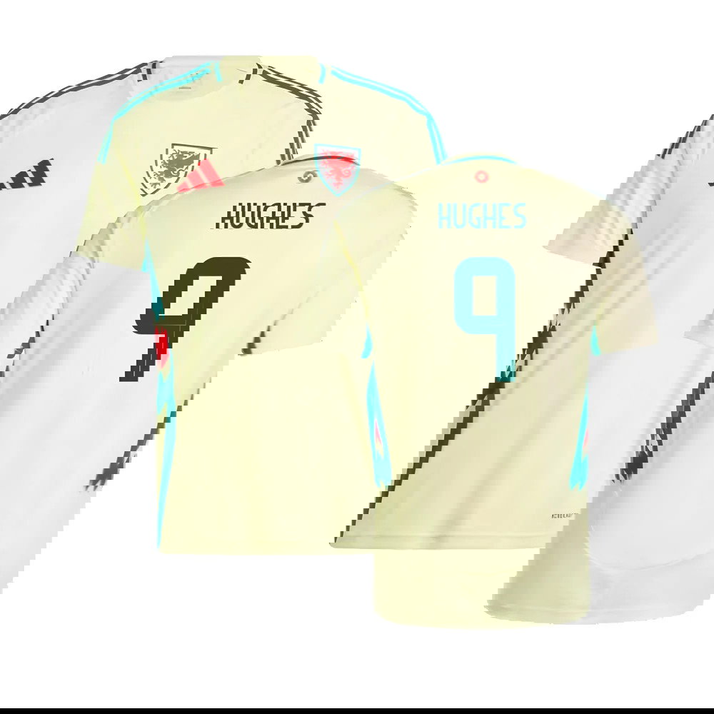 2024-2025 Wales Away Shirt (Hughes 9)