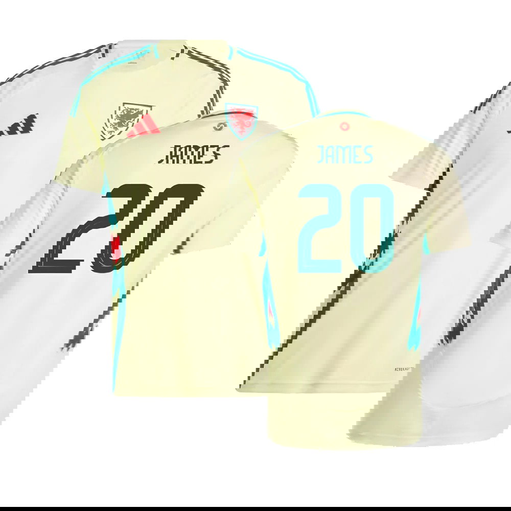 2024-2025 Wales Away Shirt (James 20)