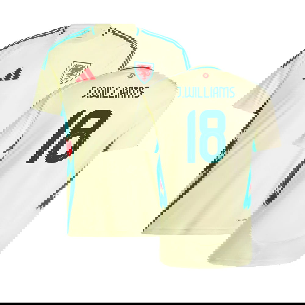 2024-2025 Wales Away Shirt (J.Williams 18)