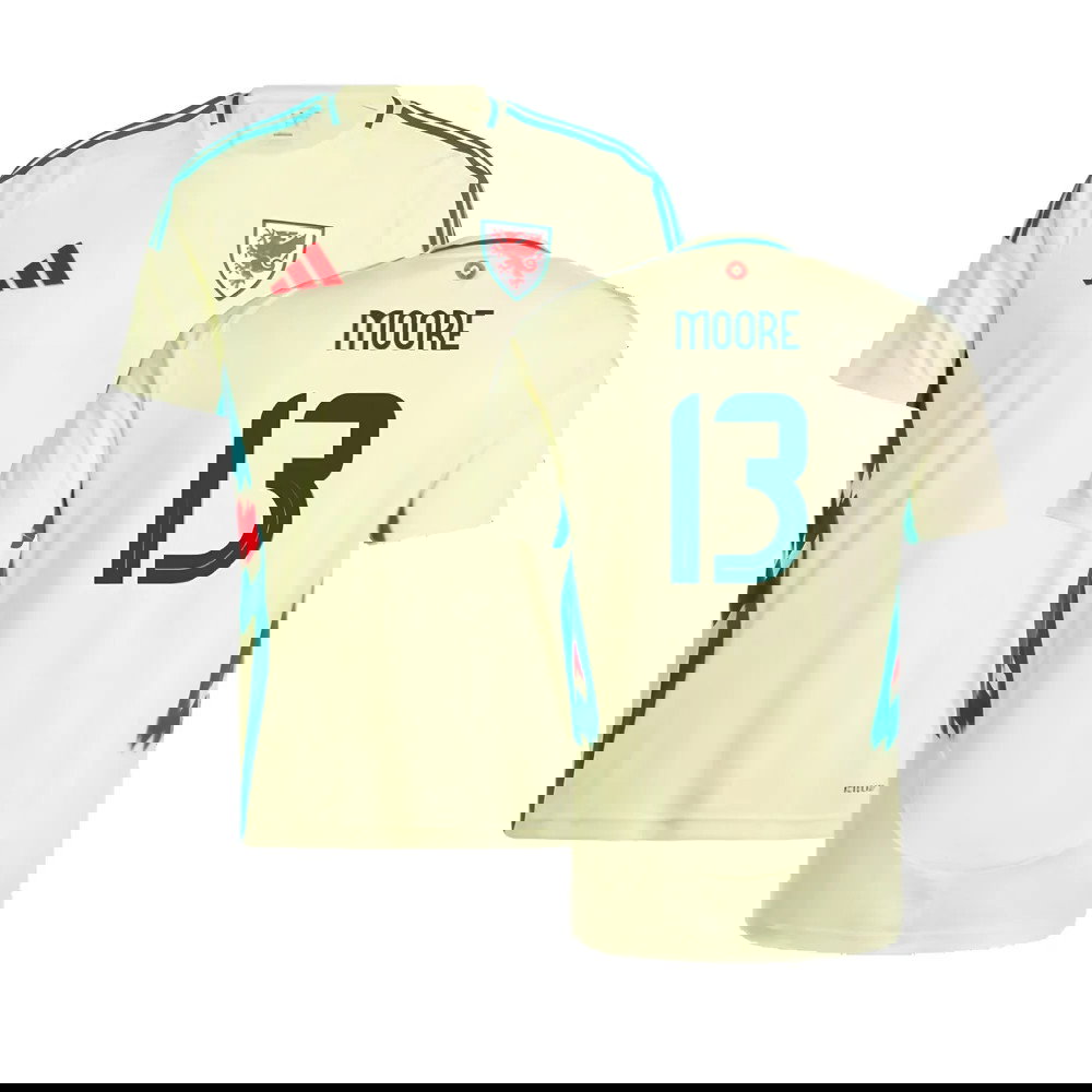 2024-2025 Wales Away Shirt (Moore 13)
