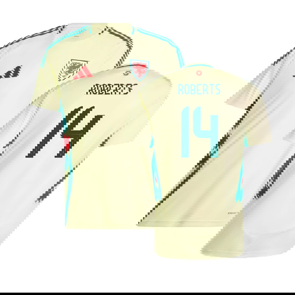 2024-2025 Wales Away Shirt (Roberts 14)