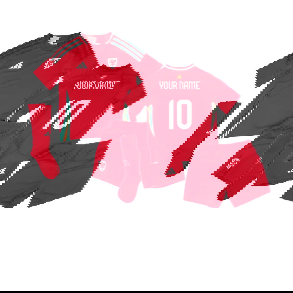 2024-2025 Wales Home Mini Kit (Your Name)