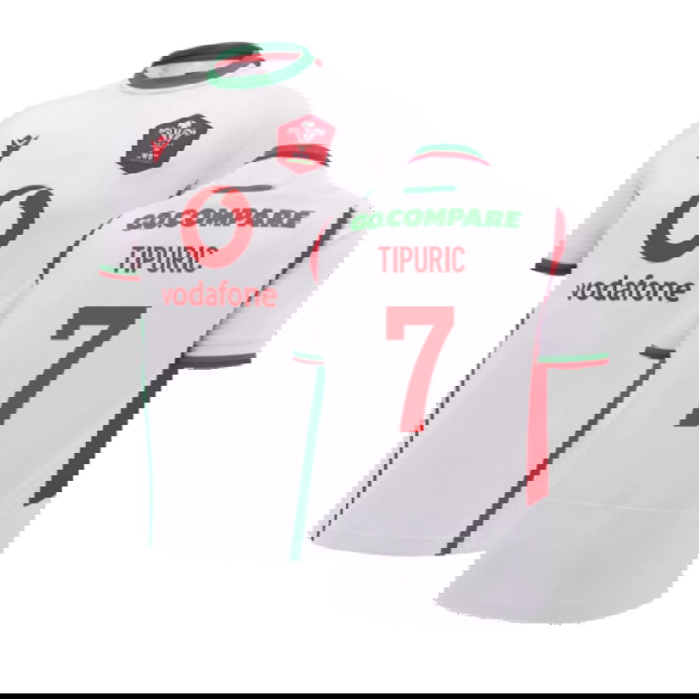 2024-2025 Wales Rugby Away Replica Shirt (Tipuric 7)