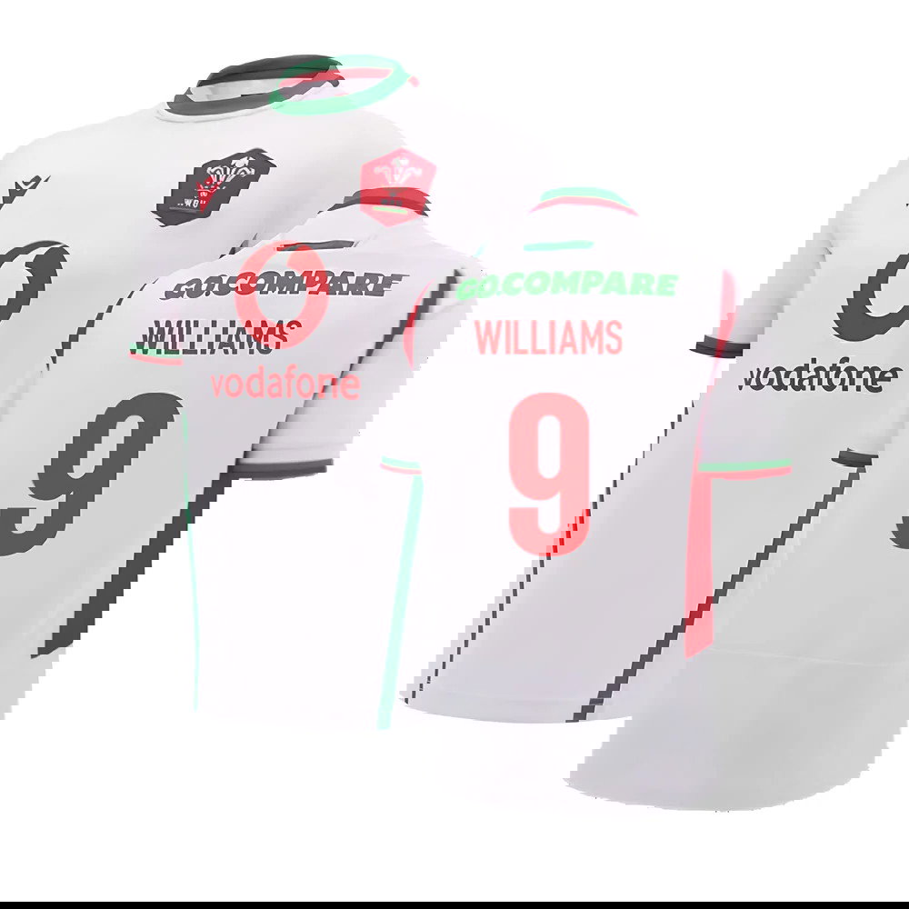 2024-2025 Wales Rugby Away Replica Shirt (Williams 9)