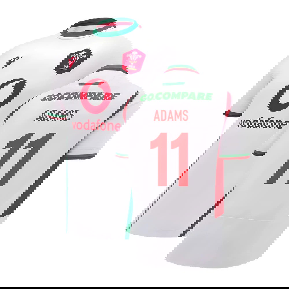 2024-2025 Wales Rugby Away Replica Shirt (Womens) (Adams 11)