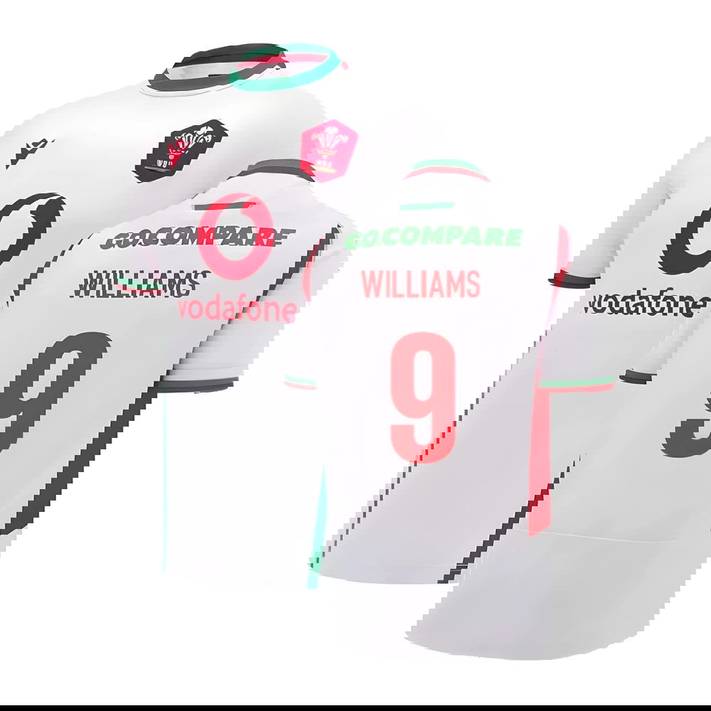 2024-2025 Wales Rugby Away Replica Shirt (Womens) (Williams 9)