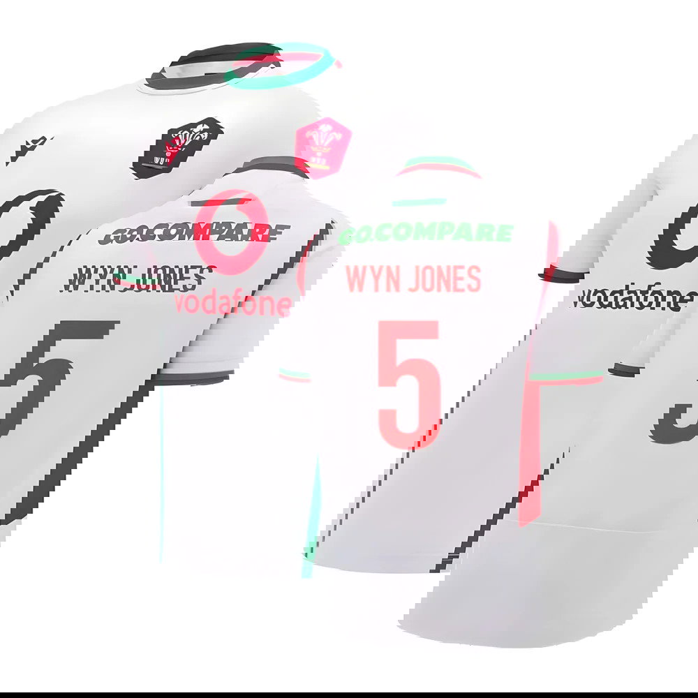 2024-2025 Wales Rugby Away Replica Shirt (Womens) (Wyn Jones 5)