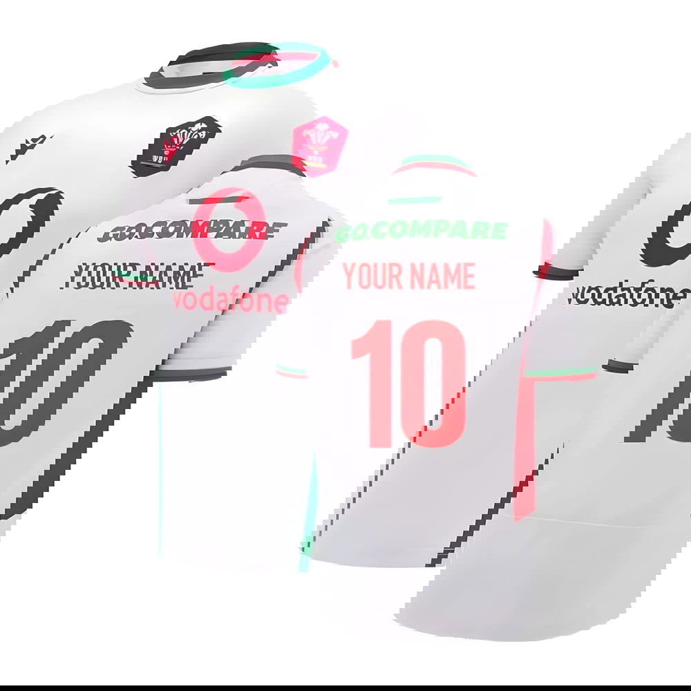 2024-2025 Wales Rugby Away Replica Shirt (Womens) (Your Name)