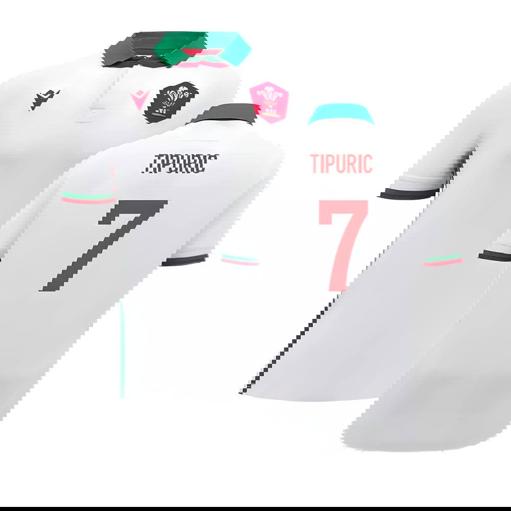 2024-2025 Wales WRU Away Cotton Rugby Shirt (Tipuric 7)