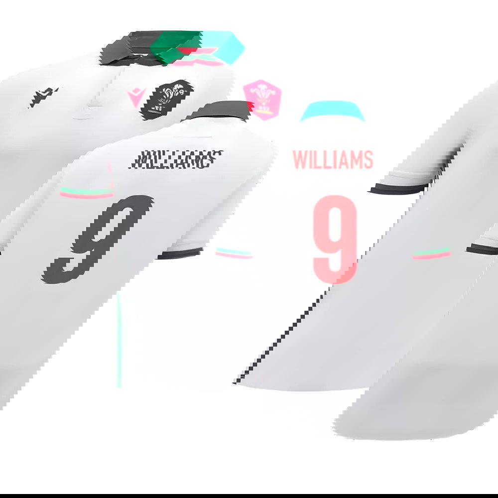 2024-2025 Wales WRU Away Cotton Rugby Shirt (Williams 9)