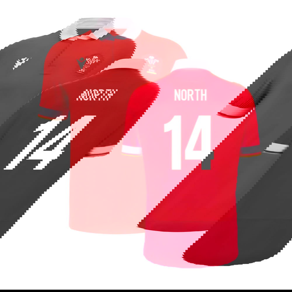 2024-2025 Wales WRU Home Cotton Rugby Shirt (North 14)