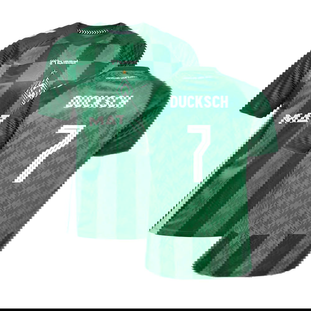 2024-2025 Werder Bremen Home Shirt (Ducksch 7)
