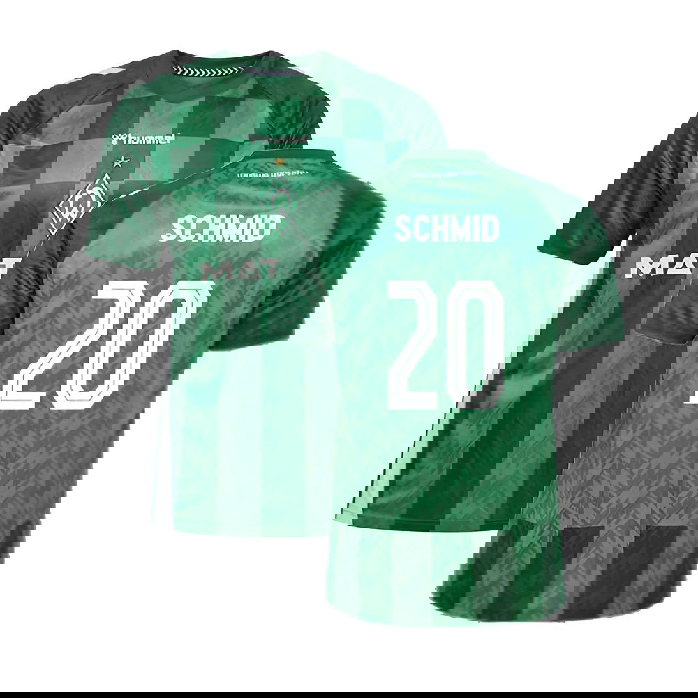 2024-2025 Werder Bremen Home Shirt (Schmid 20)