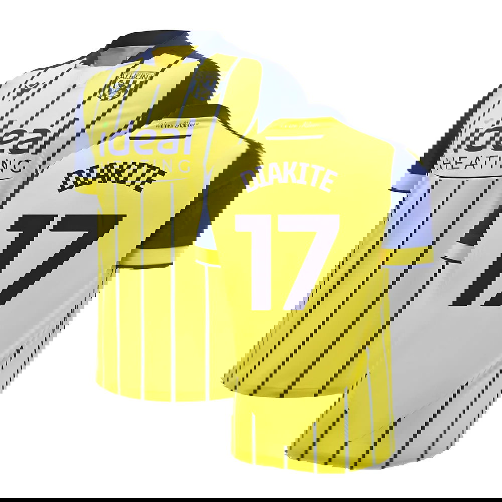 2024-2025 West Brom WBA Albion Away Shirt (Diakite 17)