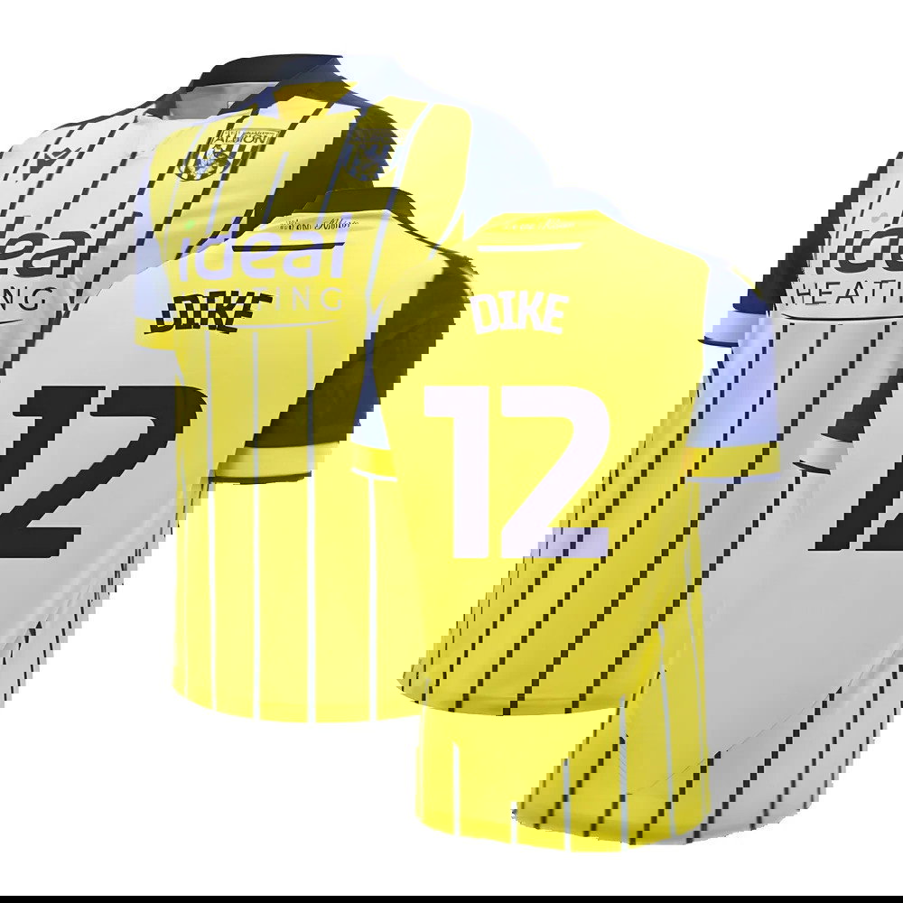 2024-2025 West Brom WBA Albion Away Shirt (Dike 12)