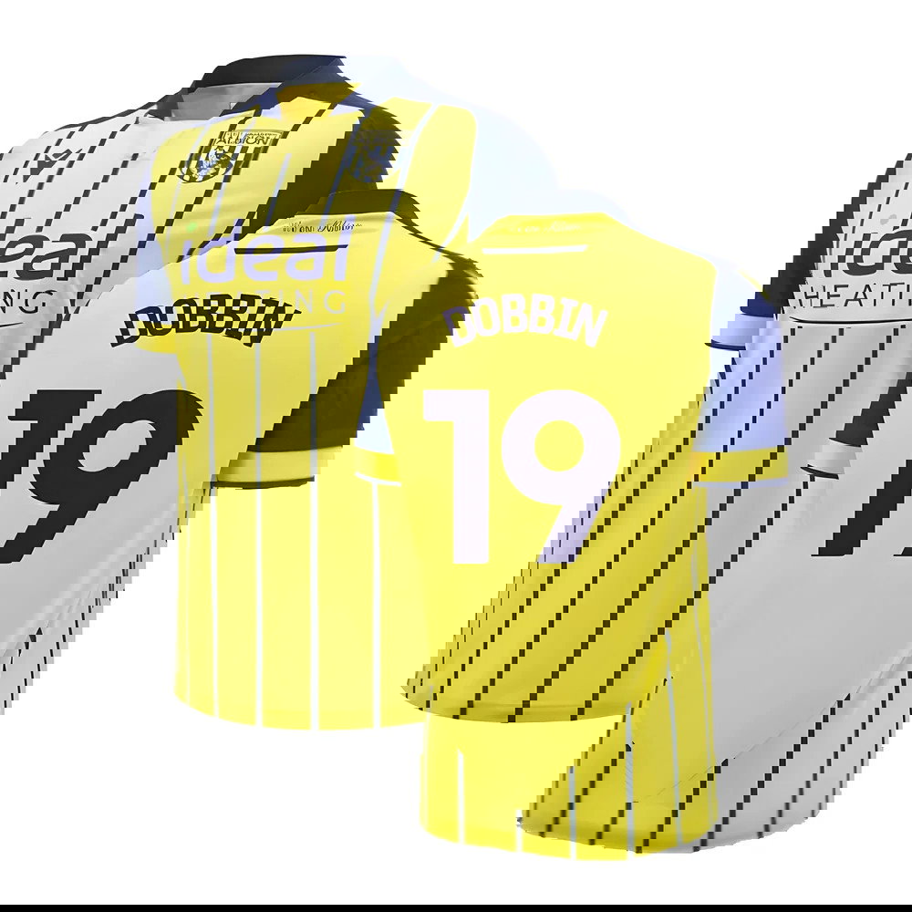 2024-2025 West Brom WBA Albion Away Shirt (Dobbin 19)