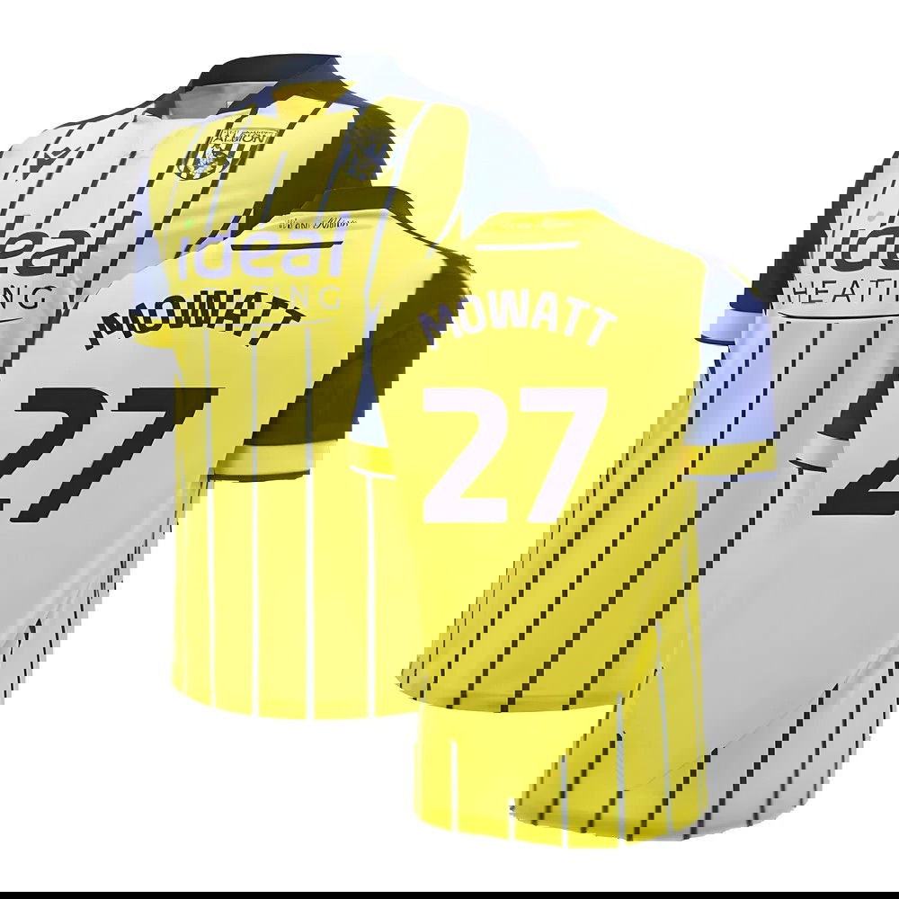 2024-2025 West Brom WBA Albion Away Shirt (Mowatt 27)