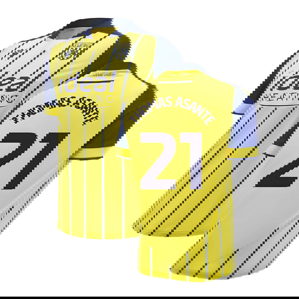 2024-2025 West Brom WBA Albion Away Shirt (Thomas Asante 21)